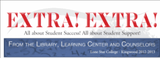 LSC-Kingwood Library, Learning Center and Counselors Newsletter